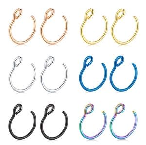 D. Bella Fake Nose Hoops